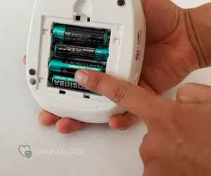 Procede a la colocación de las pilas