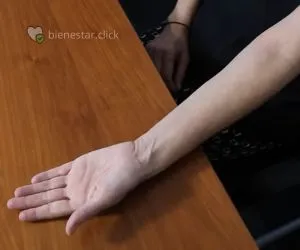 Desnuda el brazo en el que realizarás la medición