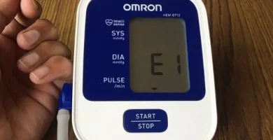 Error E1 en tensiometros Omron: Causas y soluciones